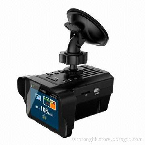 GPS electronic dog with vehicle traveling data recorder, multiple function equipment